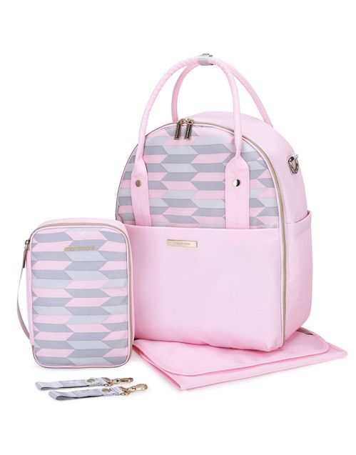 Torba za mame mommore Compact (roze)